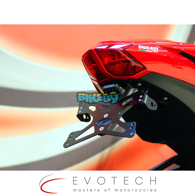 에보텍 이탈리아 두카티 스트리트 파이터 848/1100 번호판 홀더 - 오토바이 튜닝 부품 ESTR-0807