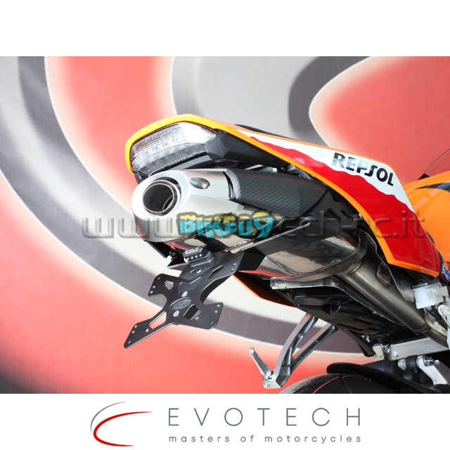 에보텍 이탈리아 혼다 CBR 600 RR 13-16 번호판 홀더 - 오토바이 튜닝 부품 ESTR-0118