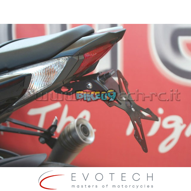 에보텍 이탈리아 스즈키 GSX-R 1000 (09-15) 번호판 홀더 - 오토바이 튜닝 부품 ESTR-0312