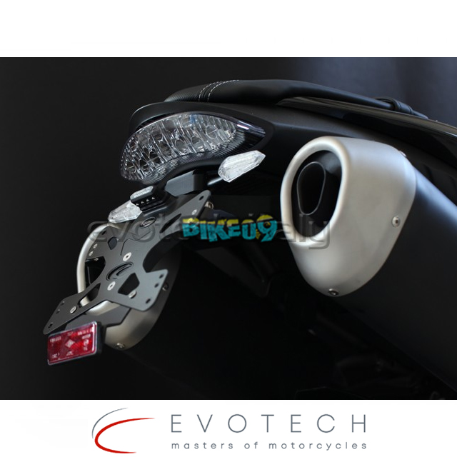 에보텍 이탈리아 트라이엄프 스피드 트리플 R/ S/ RS (16-20) 번호판 홀더 - 오토바이 튜닝 부품 ESTR-0709