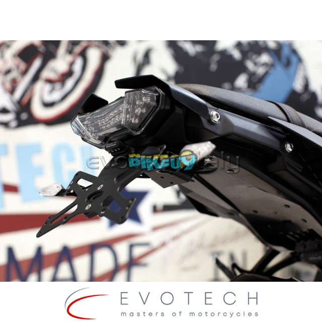 에보텍 이탈리아 야마하 MT-10/ FZ10 (16-17) 번호판 홀더 - 오토바이 튜닝 부품 ESTR-0221