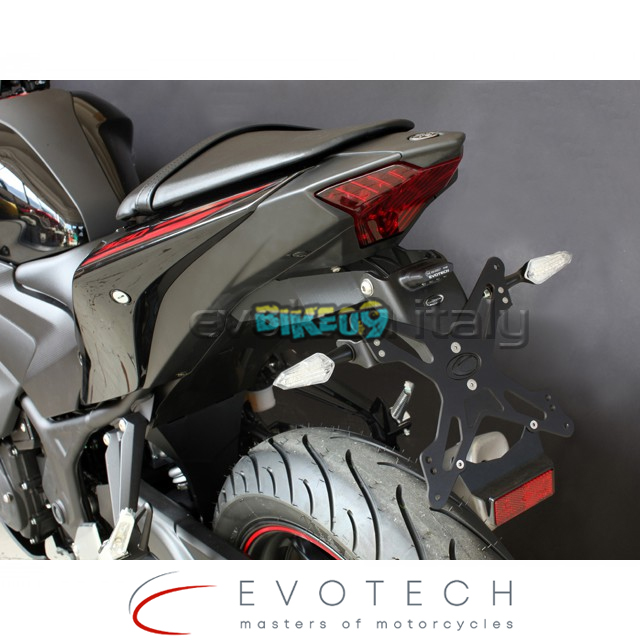 에보텍 이탈리아 야마하 R3 (15-23) 번호판 홀더 - 오토바이 튜닝 부품 ESTR-0220