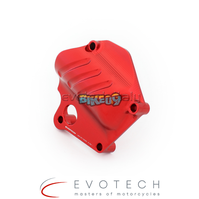에보텍 이탈리아 두카티 워터 펌프 커버 (색상옵션 : 레드, 블랙, 실버) - 오토바이 튜닝 부품 PRO-0812