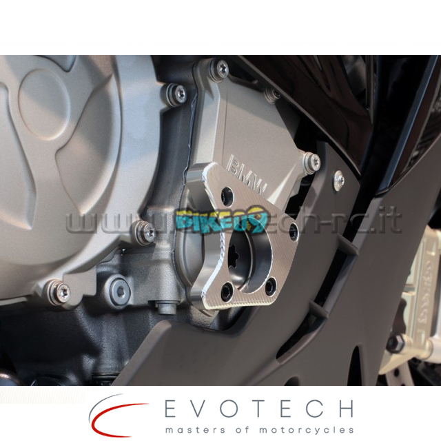 에보텍 이탈리아 BMW 모토라드 S1000RR / S1000R /S1000XR 우측 엔진 프로텍터 (색상옵션 : 레드, 블랙, 블루, 실버) - 오토바이 튜닝 부품 PRO-1102-A-G