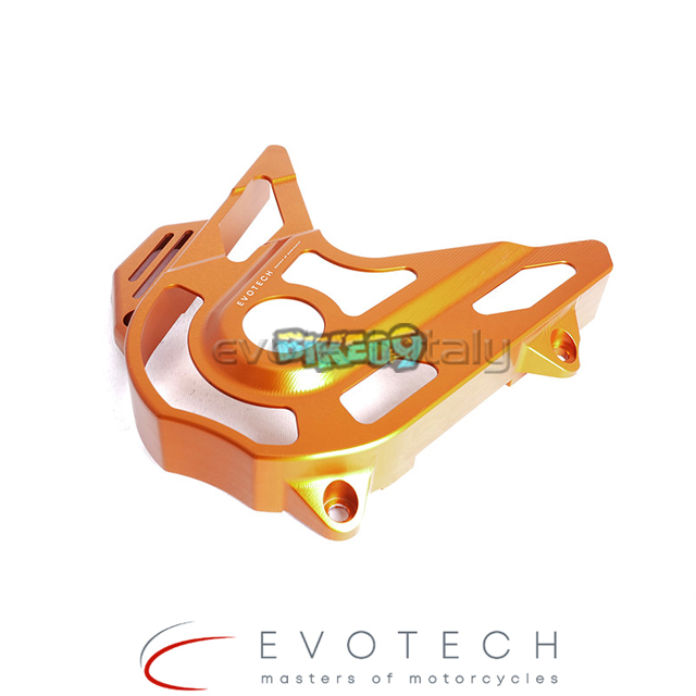 에보텍 이탈리아 KTM 듀크 790 18-20 / 890 듀크 R 20-21 스프로킷 및 체인 슬라이더 커버 키트 (색상옵션 : 블랙, 오렌지) - 오토바이 튜닝 부품 CPN-09-01
