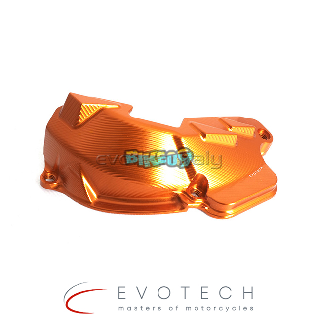 에보텍 이탈리아 KTM 듀크 790 18-23/ 890 듀크 R 20-21 우측 크랭크케이스 프로텍터 (색상옵션 : 블랙, 오렌지) - 오토바이 튜닝 부품 PRO-09-02