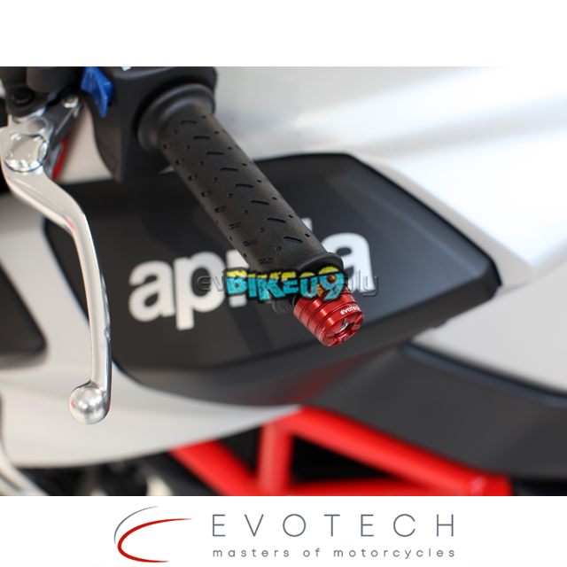 에보텍 이탈리아 아프릴리아 쉬버 900 핸들바 카운터웨이트 (색상 옵션 : 레드, 블랙, 골드, 실버, 티타늄) - 오토바이 튜닝 부품 FS-AP2