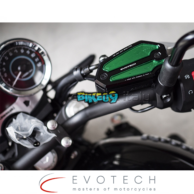 에보텍 이탈리아 가와사키 마스터 실린더 커버 (색상 옵션 : 레드, 블랙, 골드, 그린) - 오토바이 튜닝 부품 TLI-13-B