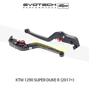 에보텍 KTM 1290슈퍼듀크 R (17-19) 오토바이 접이식 브레이크레바 클러치레바 세트 PRN002406-002970-02