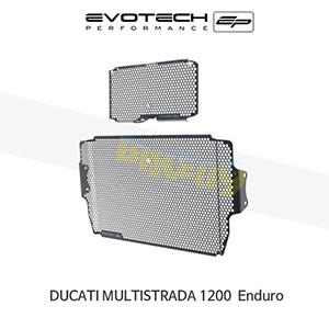 에보텍 DUCATI 두카티 멀티스트라다1200 Enduro (16-18) 오토바이 라지에다가드 오일쿨러가드 세트 PRN012480-012481-10