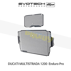 에보텍 DUCATI 두카티 멀티스트라다1200 Enduro Pro (17-18) 오토바이 라지에다가드 오일쿨러가드 세트 PRN012480-012481-11