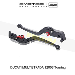 에보텍 DUCATI 두카티 멀티스트라다1200S Touring (10-14) 오토바이 접이식 브레이크레바 클러치레바 세트 PRN002406-002408-28