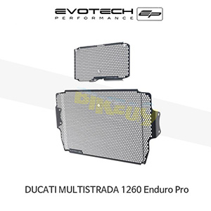 에보텍 DUCATI 두카티 멀티스트라다1260 Enduro Pro (2019) 오토바이 라지에다가드 오일쿨러가드 세트 PRN012480-012481-12