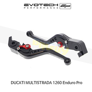 에보텍 DUCATI 두카티 멀티스트라다1260 Enduro Pro (2019) 오토바이 숏 브레이크레바 클러치레바 세트 PRN002407-002409-50