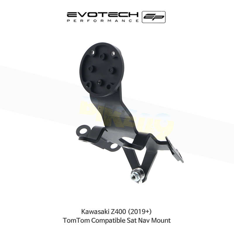 에보텍 KAWASAKI 가와사키 Z400 (2019+) 오토바이 TomTom 네비 휴대폰 거치대 PRN014440-014535-01