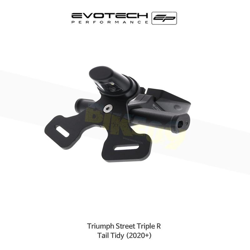 에보텍 TRIUMPH 트라이엄프 스트리트 트리플 R (2020+) 오토바이 휀다리스킷 번호판브라켓 PRN010833-12