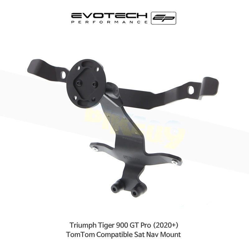 에보텍 TRIUMPH 트라이엄프 타이거900 GT Pro (2020+) 오토바이 TomTom 네비 휴대폰 거치대 PRN014567-014925-03