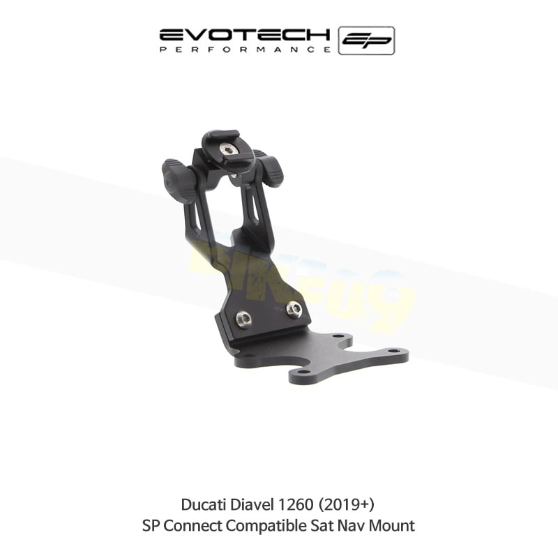 에보텍 DUCATI 두카티 디아벨1260 (2019+) 오토바이 SP Connect 네비 휴대폰 거치대 PRN014650-014677-01