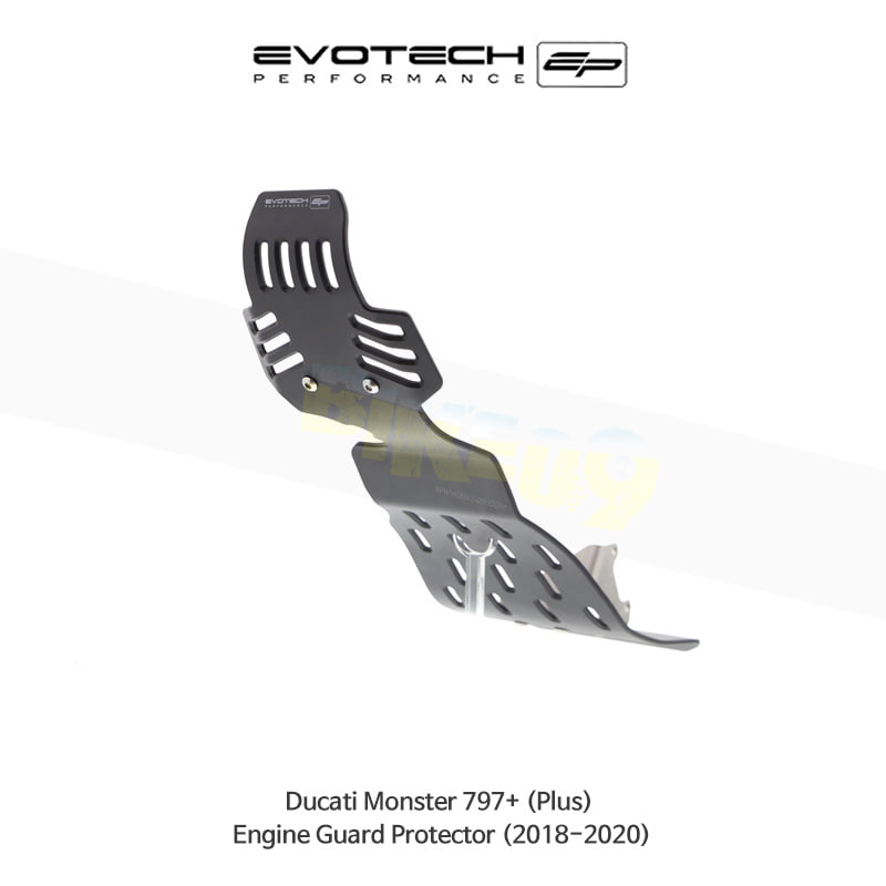 에보텍 DUCATI 두카티 몬스터797+ (Plus) (18-20) 오토바이 엔진가드 프레임슬라이더 PRN012330-012331-14