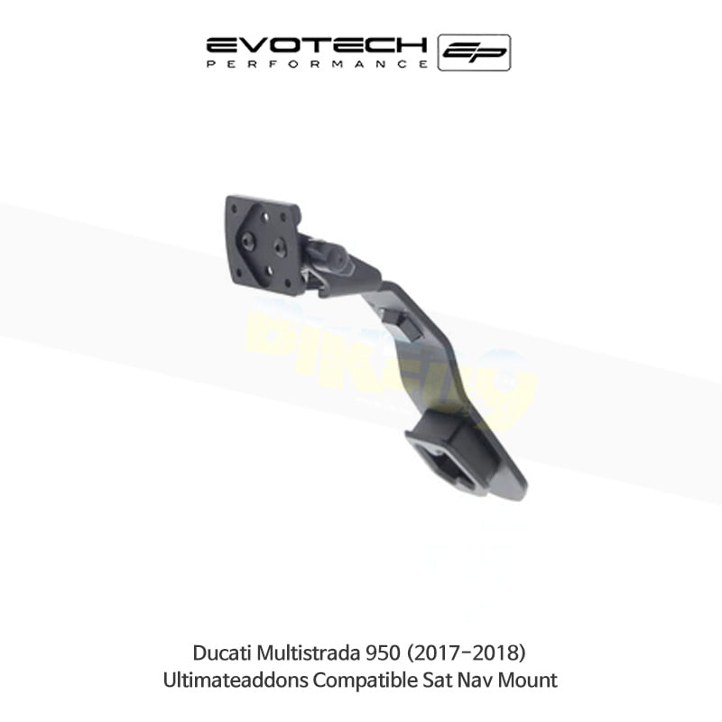 에보텍 DUCATI 두카티 멀티스트라다950 (17-18) 오토바이 Ultimate Addons 네비 휴대폰 거치대 PRN014359-014569-07