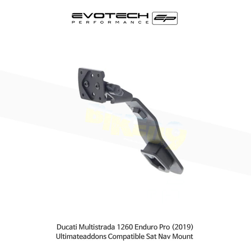 에보텍 DUCATI 두카티 멀티스트라다1260 Enduro Pro (2019) 오토바이 Ultimate Addons 네비 휴대폰 거치대 PRN014359-014569-02