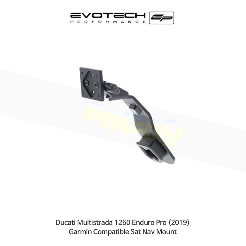 에보텍 DUCATI 두카티 멀티스트라다1260 Enduro Pro (2019) 오토바이 Garmin 네비 휴대폰 거치대 PRN014359-014566-05