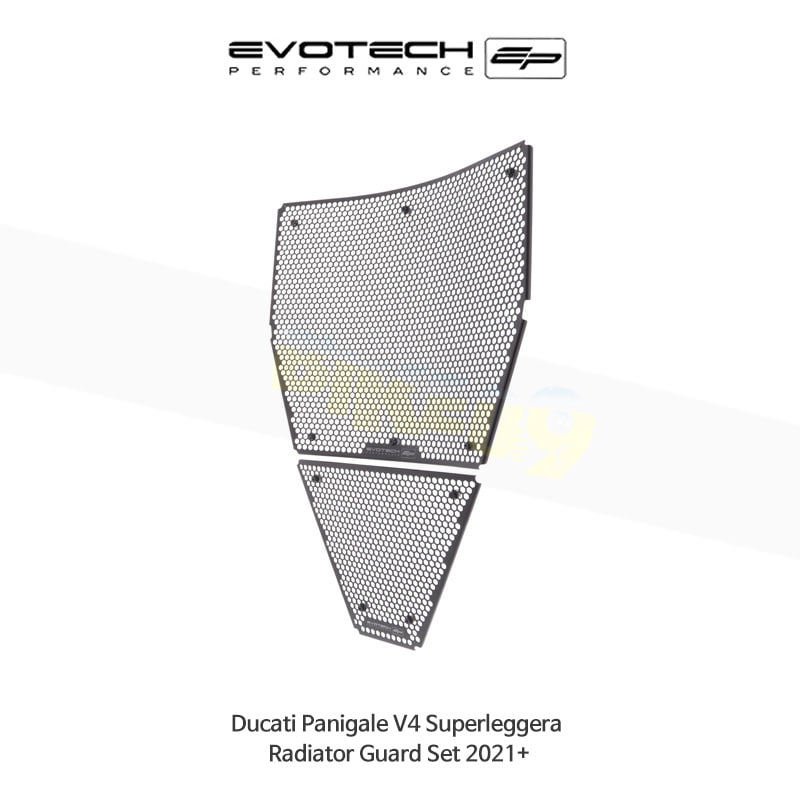 에보텍 DUCATI 두카티 파니갈래 V4 Superleggera (2021+) 오토바이 라지에다가드 라지에다그릴 PRN013861-013862-08