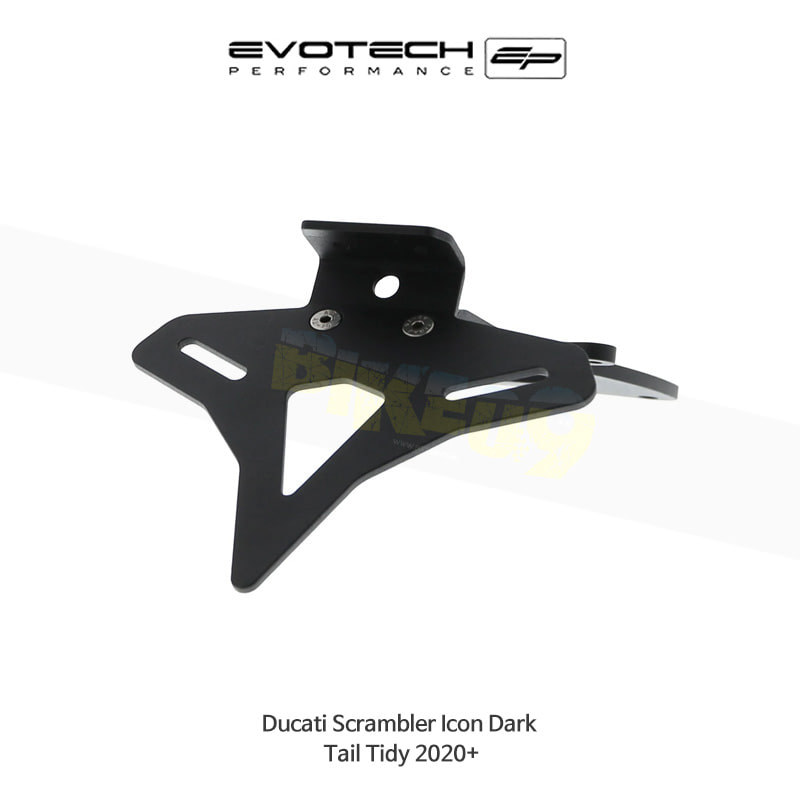 에보텍 DUCATI 두카티 스크램블러 Icon Dark (2020+) 오토바이 휀다리스킷 번호판브라켓 PRN012259-06