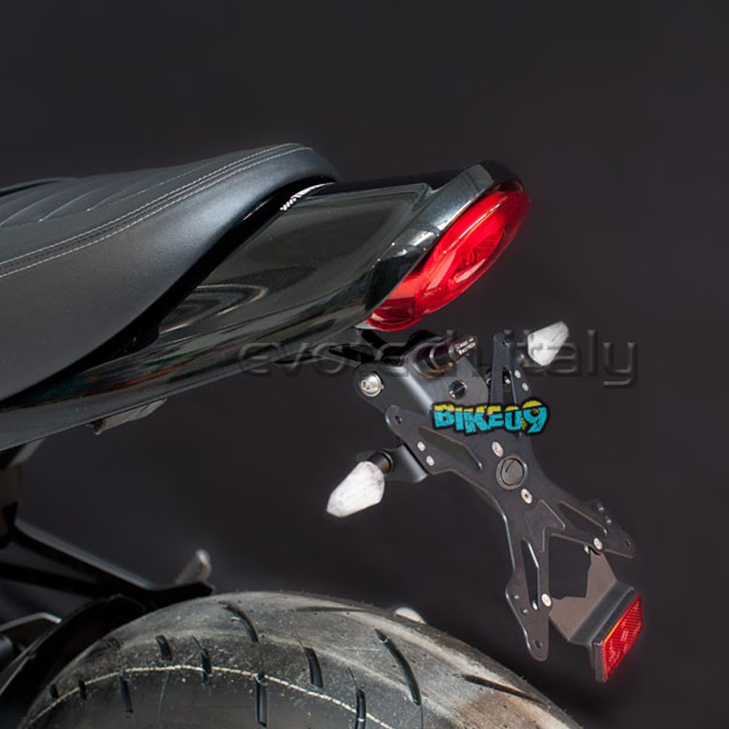 에보텍 이탈리아 테일 타이디 가와사키 Z900 RS (18-22) - 오토바이 휀다리스킷 번호판 홀더 ESTR-0422