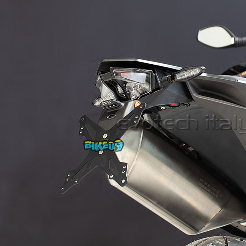 에보텍 이탈리아 테일 타이디 KTM 690 SMC R (19-22) - 오토바이 휀다리스킷 번호판 홀더 ESTR-0914