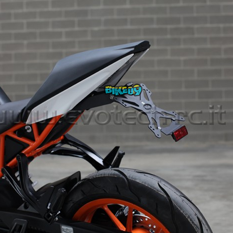 에보텍 이탈리아 테일 타이디 KTM RC 125/200/390 - 오토바이 휀다리스킷 번호판 홀더 ESTR-0910