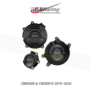 GB레이싱 엔진가드 프레임 슬라이더 혼다 CBR500R/ CB500F/X 엔진 커버 세트 (19-20) EC-CBR500R-2019-SET-GBR