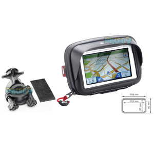 스마트 폰 / GPS 기비 홀더 최대 4.3인치 화면에 적합한 핸들바 장착용 - 기비 오토바이 부품 S953B