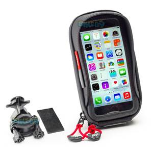 기비 스마트폰 / GPS 홀더 최대 5.1인치 화면에 적합한 핸들바 장착용 - 기비 오토바이 부품 S956B