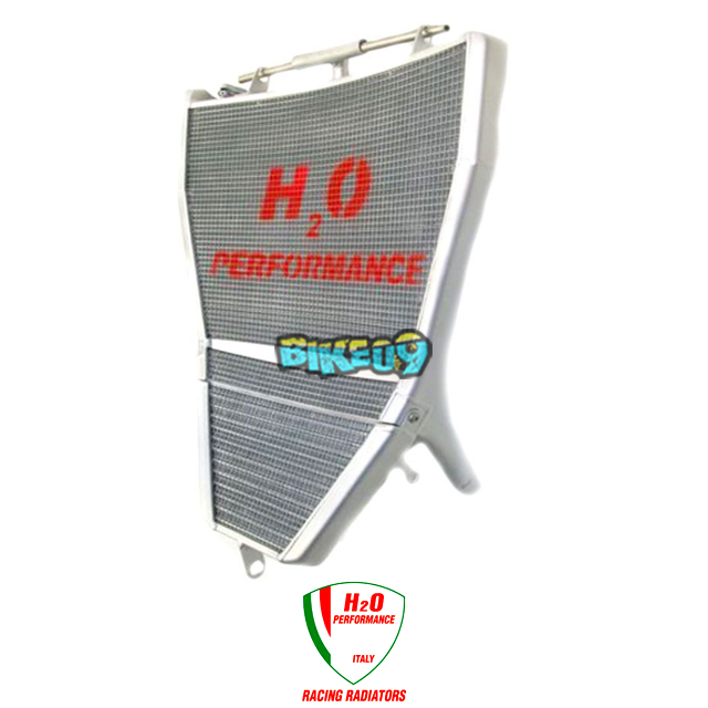 H2O 퍼포먼스 오버사이즈 워터 + 오일 라디에이터 아프릴리아 RSV4 1000 - 오토바이 튜닝 부품 380