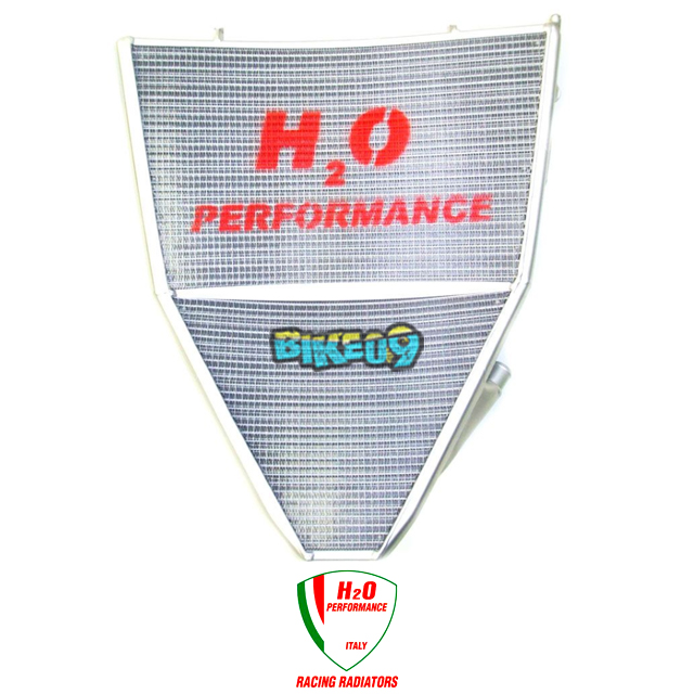 H2O 퍼포먼스 오버사이즈 워터 라디에이터 MV아구스타 F4 07-09 - 오토바이 튜닝 부품 310