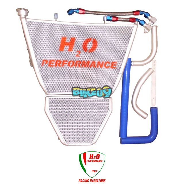 H2O 퍼포먼스 오버사이즈 워터 + 오일 라디에이터 스즈키 GSX-R 1000 09-13 - 오토바이 튜닝 부품 609