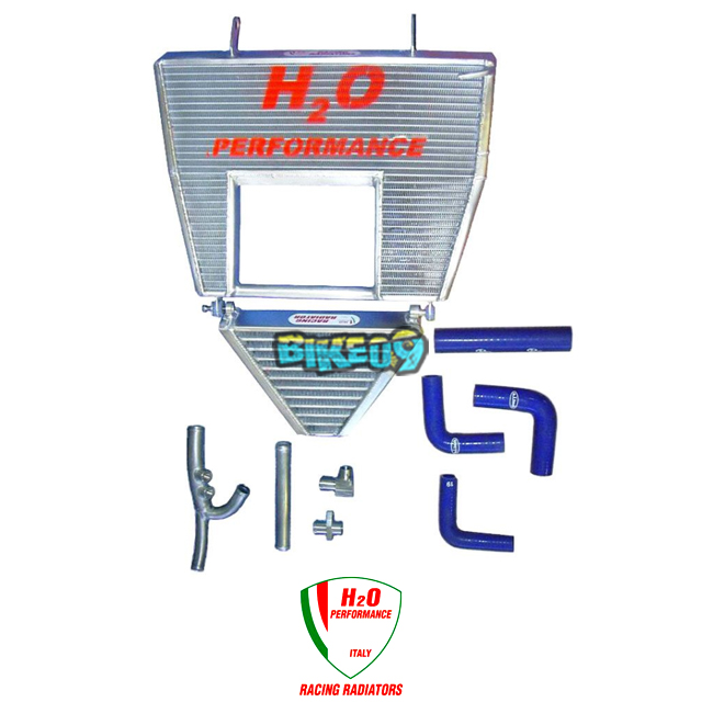 H2O 퍼포먼스 오버사이즈 워터 라디에이터 + 오일 라디에이터 두카티 998 R - 오토바이 튜닝 부품 101