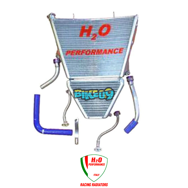 H2O 퍼포먼스 오버사이즈 워터 + 오일 라디에이터 스즈키 GSX-R 1000 07-08 - 오토바이 튜닝 부품 606