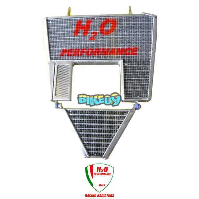 H2O 퍼포먼스 오버사이즈 워터 라디에이터 + 오일 라디에이터 두카티 749 / 999 - 오토바이 튜닝 부품 105