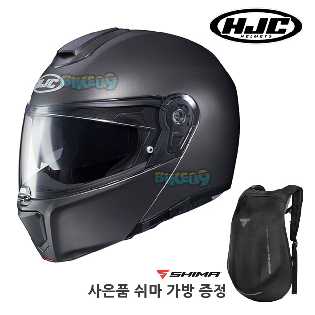 HJC 홍진 헬멧 알파90S 세미 플랫 티타늄