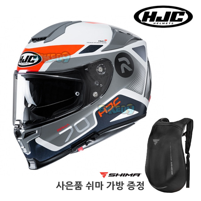 HJC 홍진 헬멧 알파70 슈키 MC6H