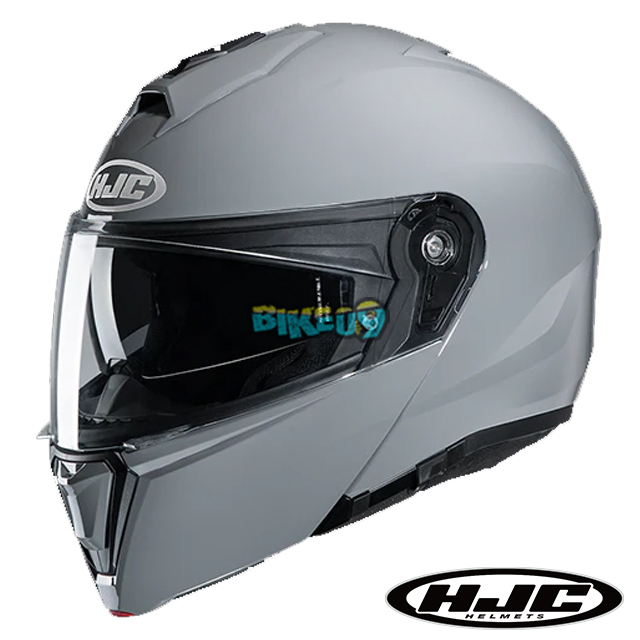 HJC i90 솔리드 N.그레이 시스템 헬멧 - 홍진 헬멧 오토바이 용품 안전 장비