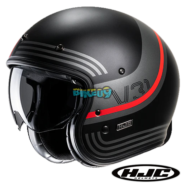 HJC V31 바이론 오픈페이스 헬멧 - 홍진 헬멧 오토바이 용품 안전 장비 MC1SF