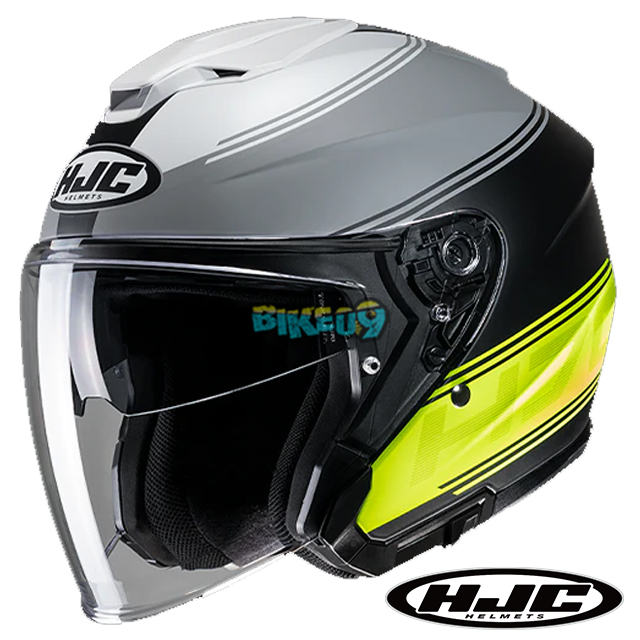 HJC i30 비콤 오픈페이스 헬멧 - 홍진 헬멧 오토바이 용품 안전 장비 MC3HSF