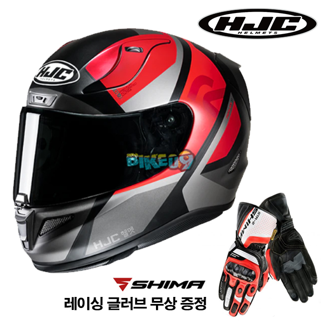 HJC 알파 11 시즈 (레이싱 글러브 무상 증정) - 홍진 헬멧 오토바이 용품 안전 장비 MC1SF