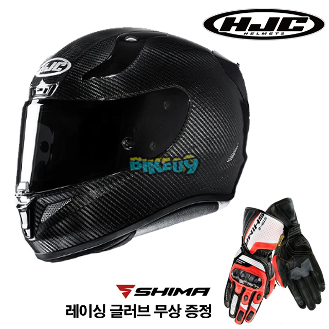 HJC 알파 11 카본 솔리드 카본 (레이싱 글러브 무상 증정) - 홍진 헬멧 오토바이 용품 안전 장비