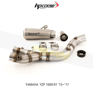 야마하 YZF1000 R1 (15-17) GP07 SATIN HP코르세 아크라포빅 머플러 XYAGP10R1SG-AC 오토바이 튜닝 부품