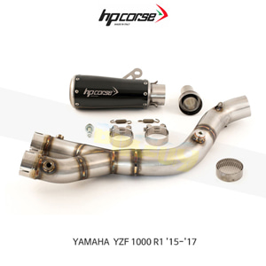 야마하 YZF1000 R1 (15-17) GP07 블랙 HP코르세 아크라포빅 머플러 XYAGP10R1BR-AC 오토바이 튜닝 부품