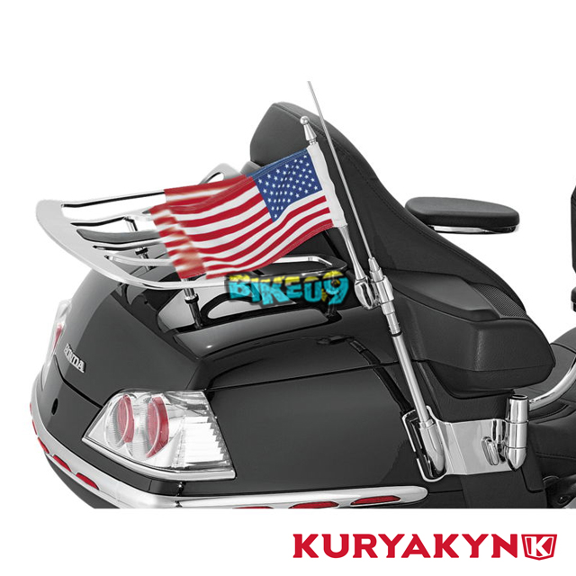 쿠리야킨 미국 국기가 그려진 플래그 마운트 (혼다 GL1800 골드 윙) - 할리 오토바이 튜닝 부품 497086